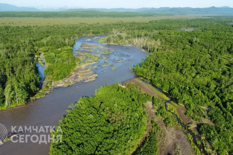Подъём воды ожидается в реках трёх округов Камчатки . Фото: ИА "Камчатка"