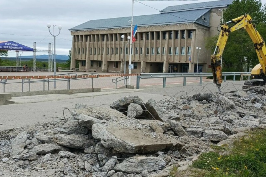 В Палане отремонтируют участок центральной дороги. kamgov.ru